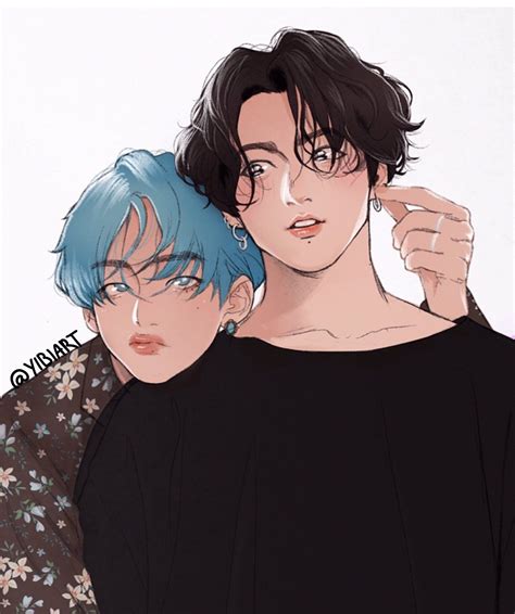 taekook fanart .